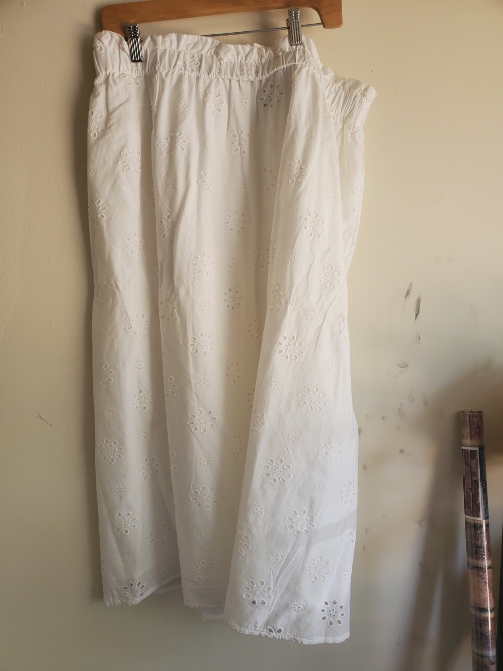 Universal Thread White Eyelet Maxi Skirt